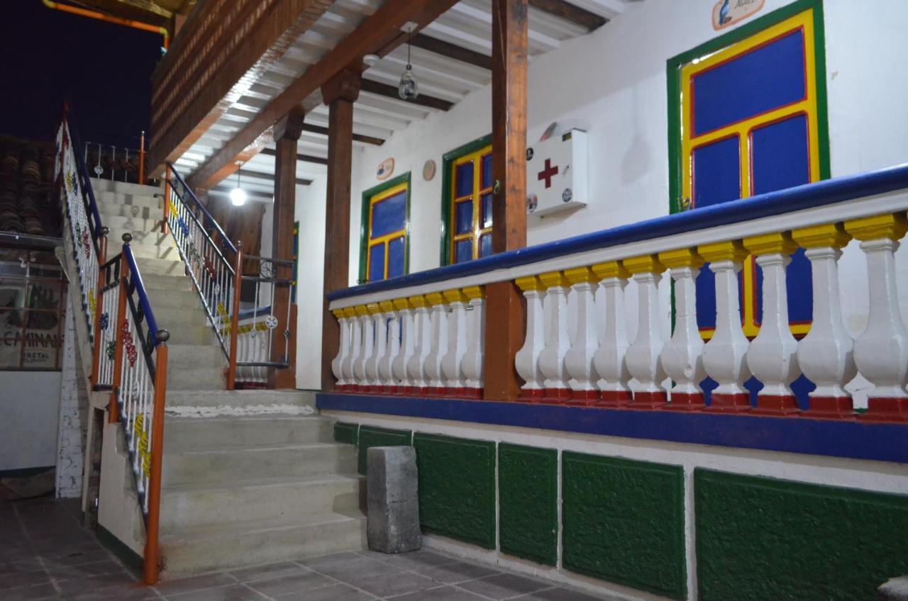 Hostal El Caminante El Cocuy Esterno foto