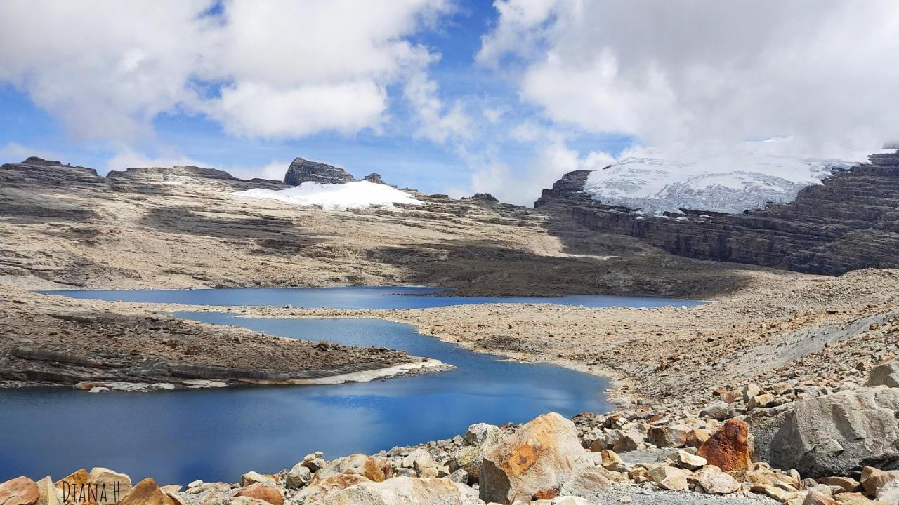 Hostal El Caminante El Cocuy Esterno foto