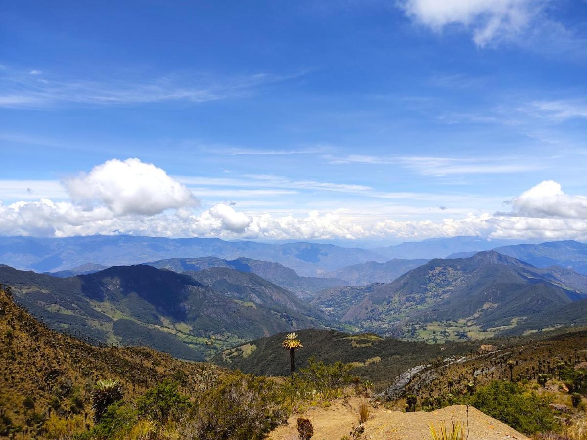 Hostal El Caminante El Cocuy Esterno foto