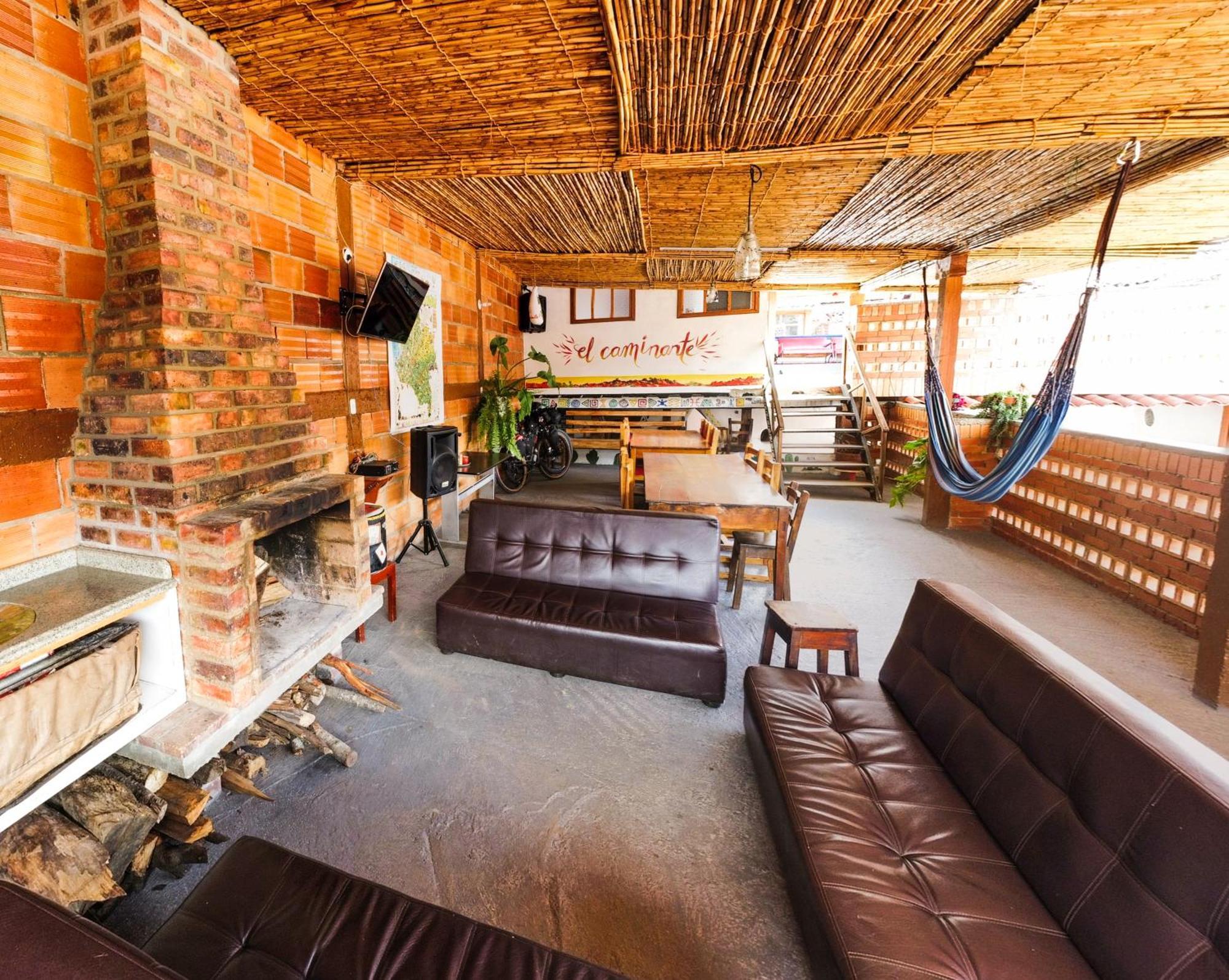 Hostal El Caminante El Cocuy Esterno foto