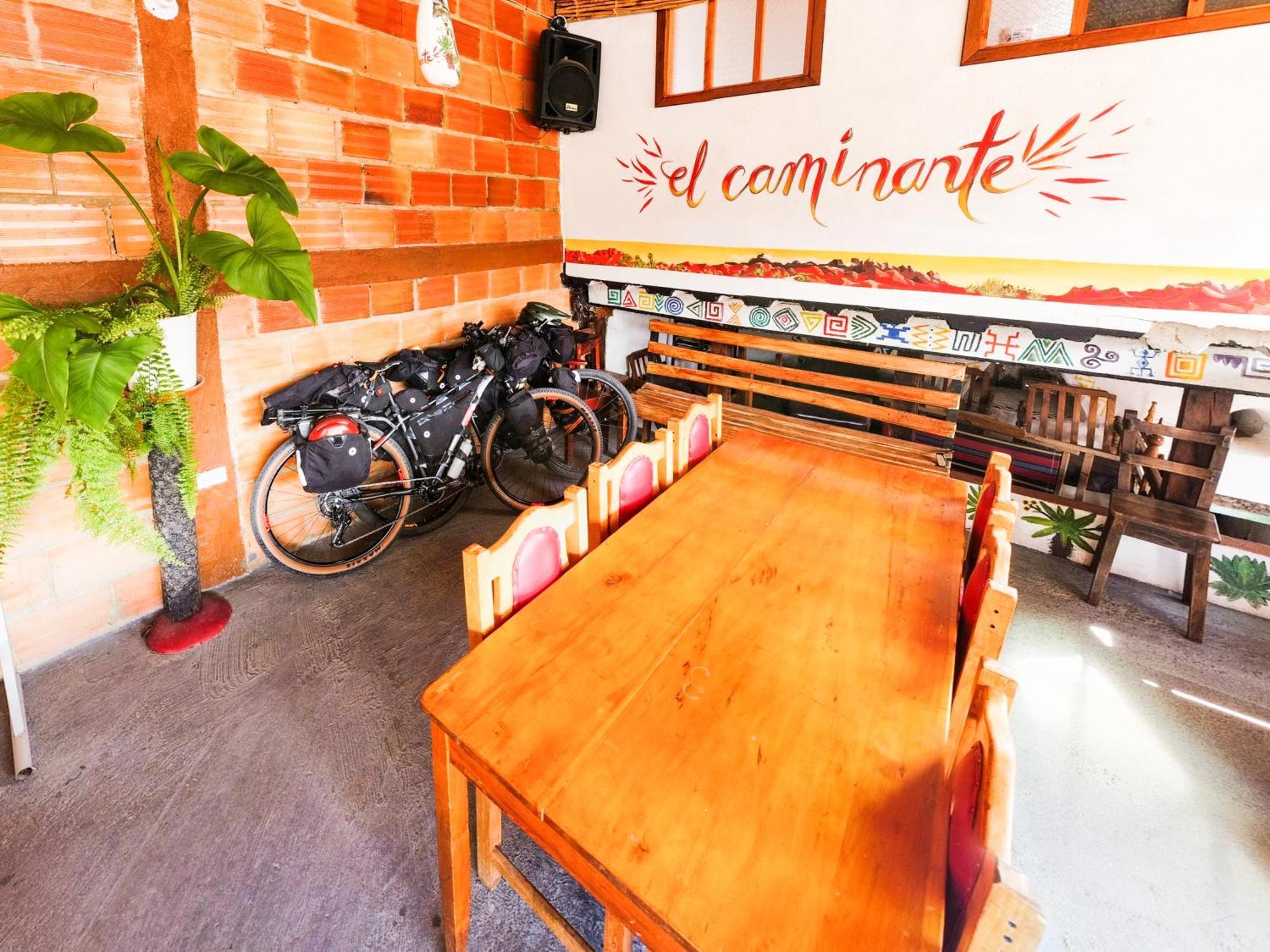 Hostal El Caminante El Cocuy Esterno foto