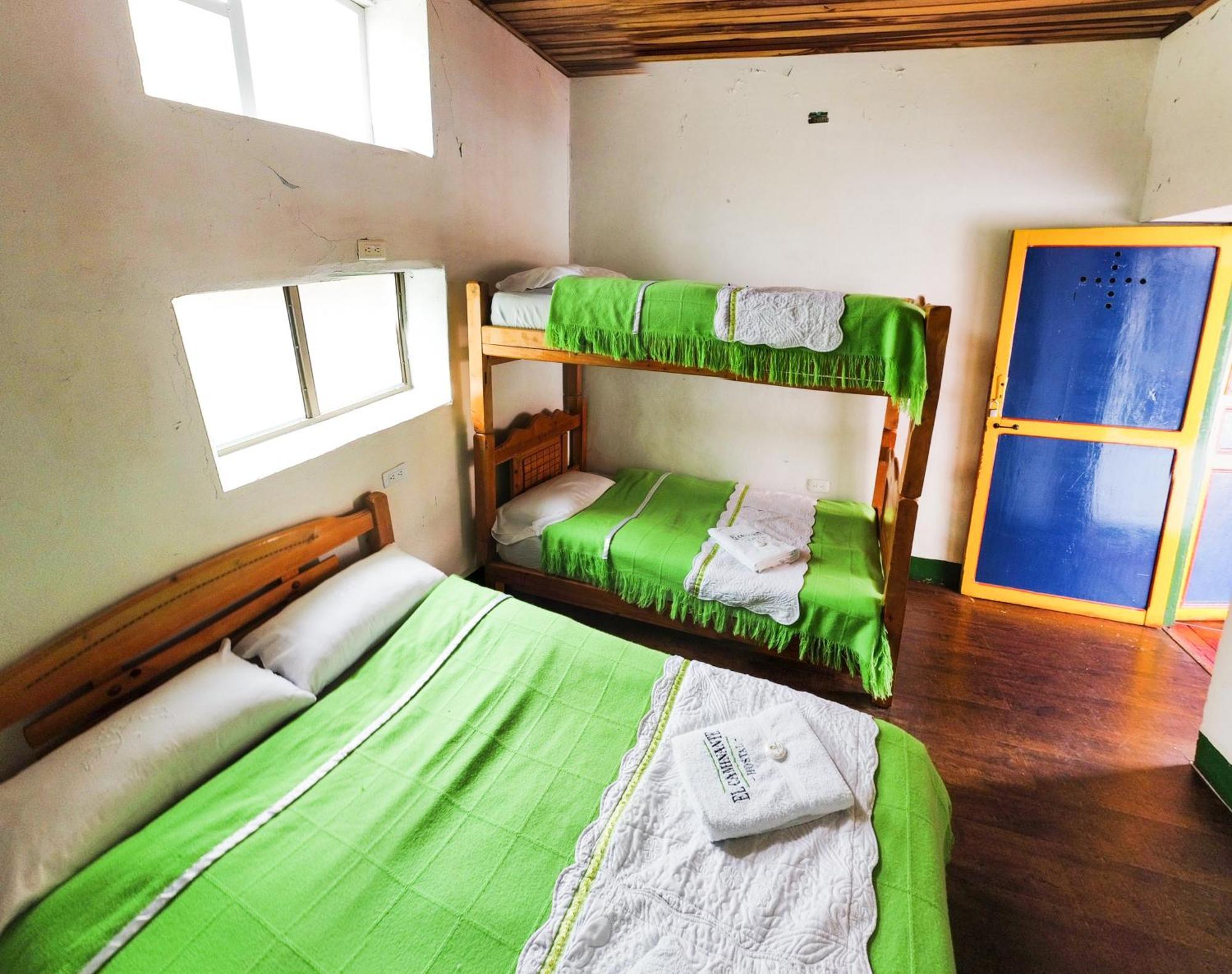 Hostal El Caminante El Cocuy Esterno foto
