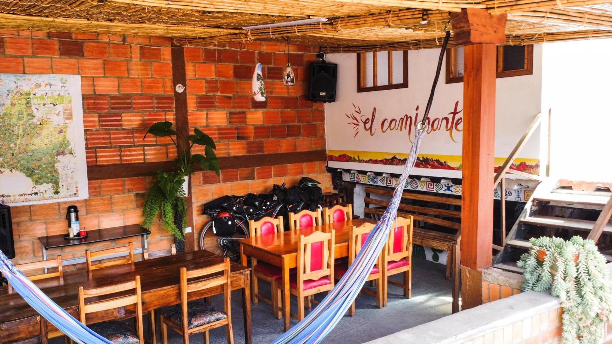 Hostal El Caminante El Cocuy Esterno foto