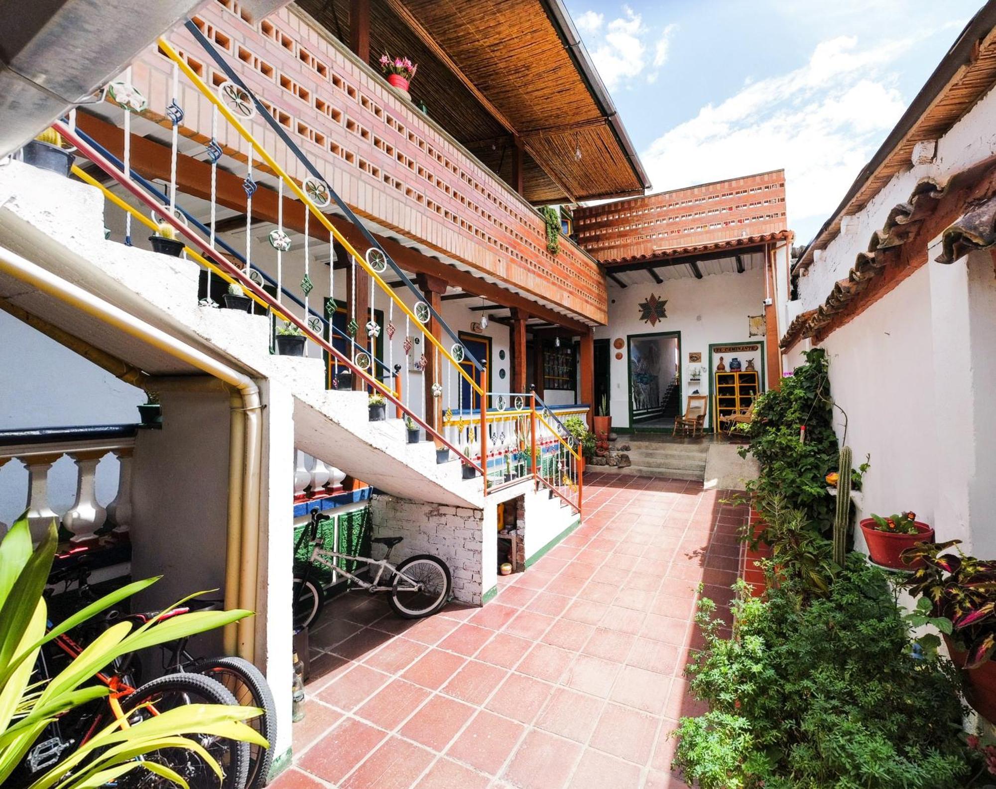 Hostal El Caminante El Cocuy Esterno foto