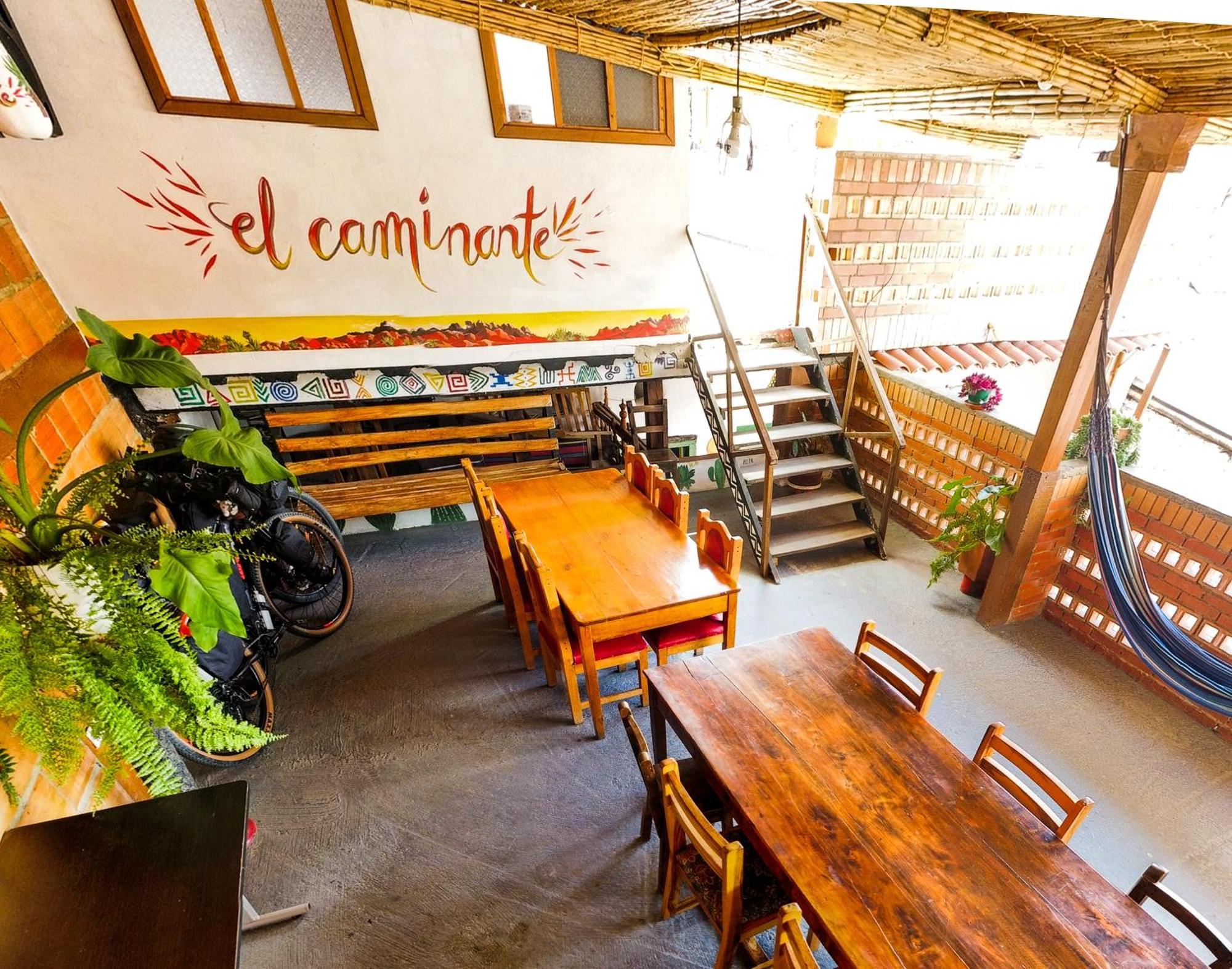 Hostal El Caminante El Cocuy Esterno foto