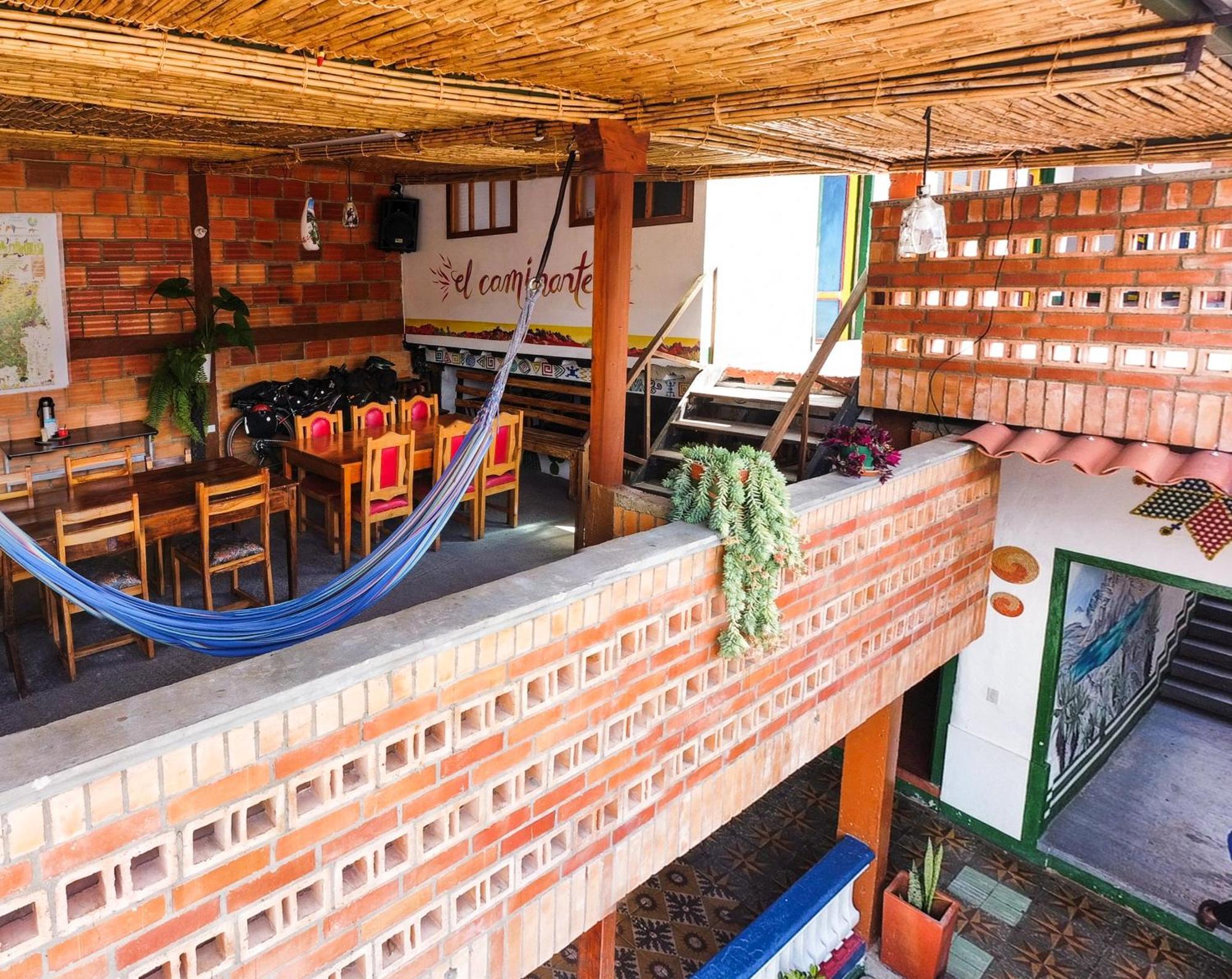Hostal El Caminante El Cocuy Esterno foto
