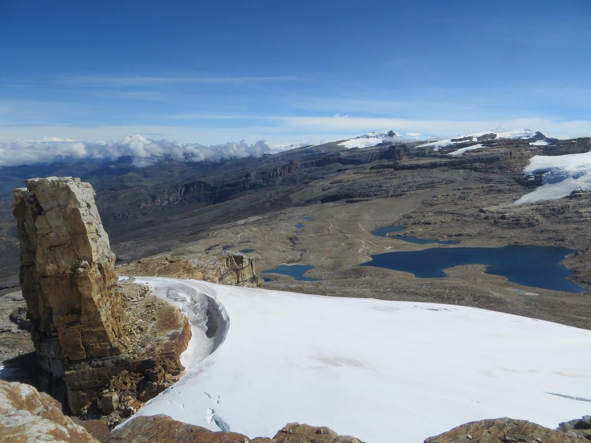 Hostal El Caminante El Cocuy Esterno foto